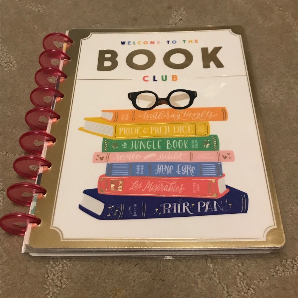 The Happy Planner 2021 Book Club / Writing / School Style Planner